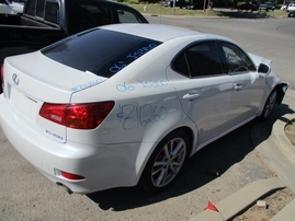 2006 LEXUS IS350 PEARL WHITE 3.5L AT Z16260